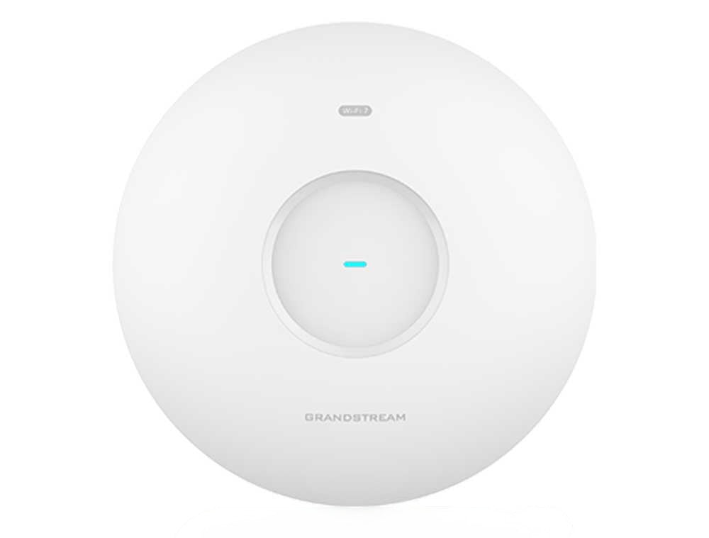 Grandstream GWN7672 Tri-Band Wi-Fi 7 Access Point built for high-demand environments. Grandstream GWN7672 Tri-Band Wi-Fi 7 Access Point built for high-demand environments.